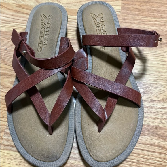 Skechers Brown Sandals size 8 - Picture 2 of 4